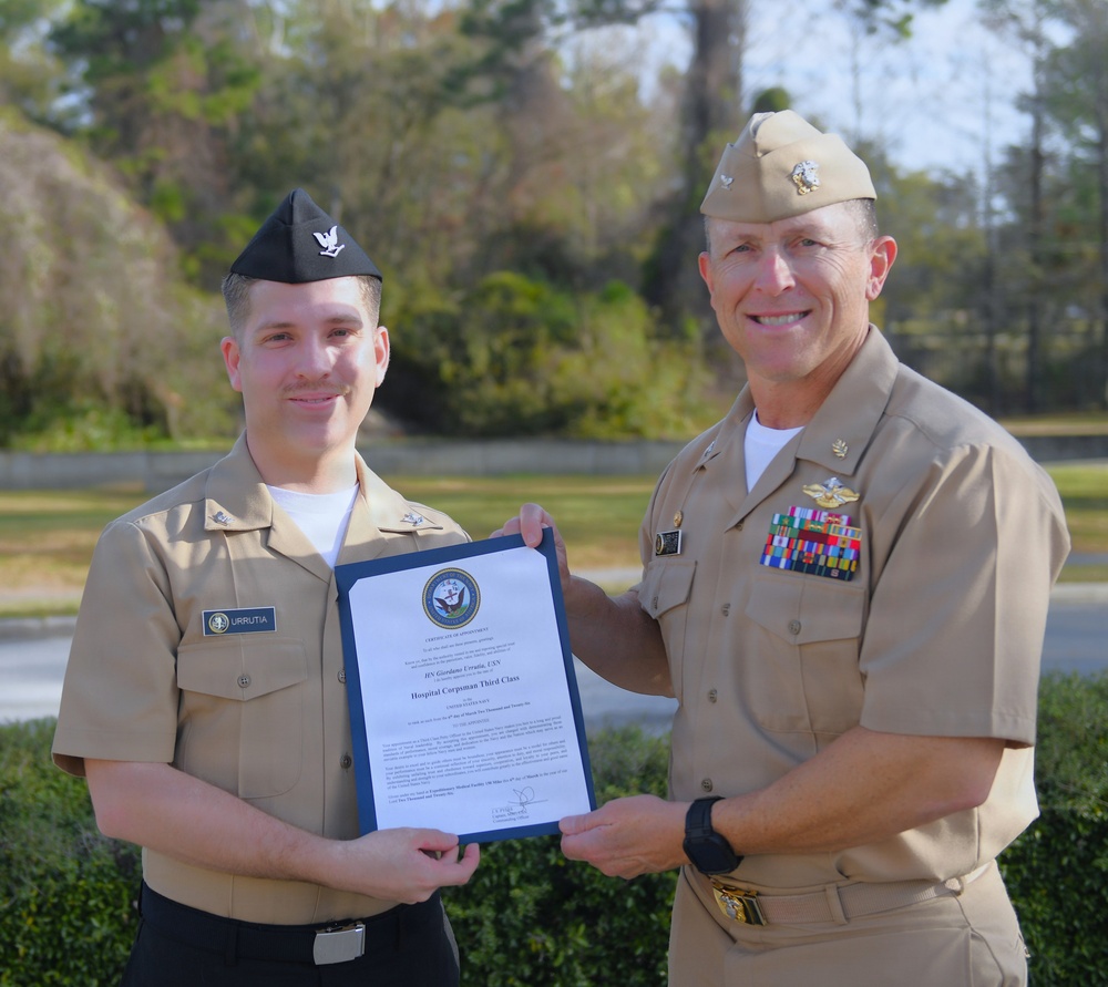Awards Ceremony at Naval Hospital Jacksonville - March 6, 2026