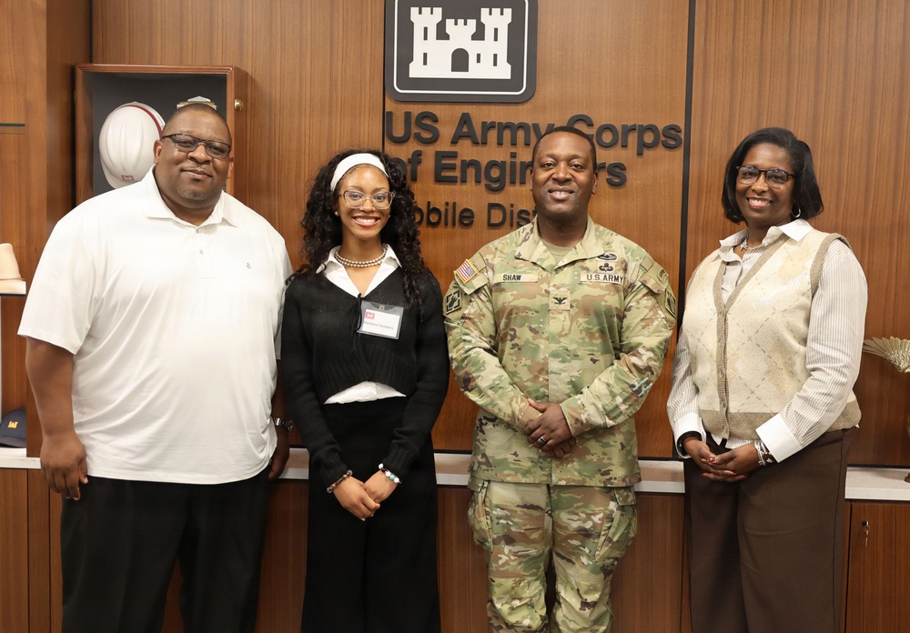 Fostering Future Talent: Mobile District's Job Shadowing Leaves Lasting Impression on Local Student