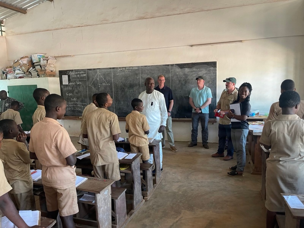 SETAF-AF spearheads civil-military engagement in Benin