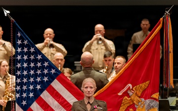 Retirement Ceremony for Oboist Master Gunnery Sgt. Leslye Barrett of The United States Marine Band