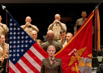 Retirement Ceremony for Oboist Master Gunnery Sgt. Leslye Barrett of The United States Marine Band