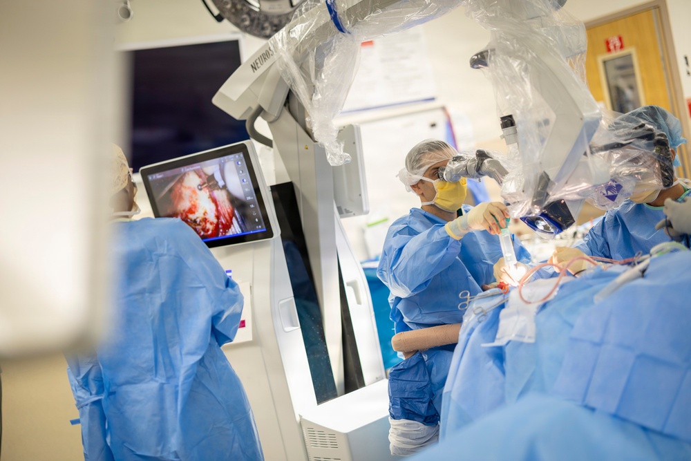 Cutting Edge: Inside Walter Reed's Neurosurgery Operating Room