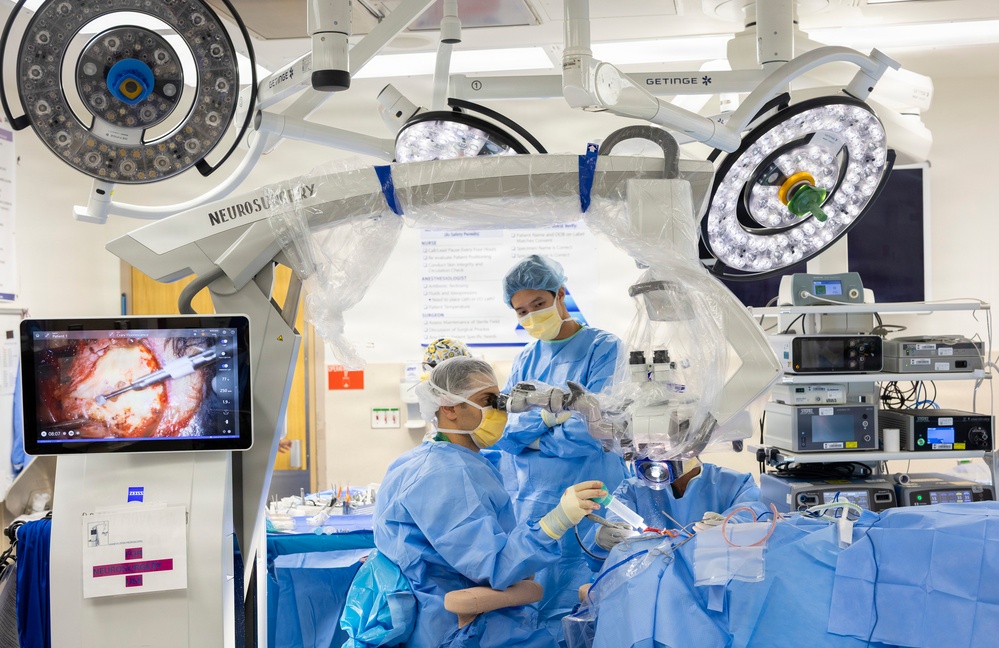 Cutting Edge: Inside Walter Reed's Neurosurgery Operating Room