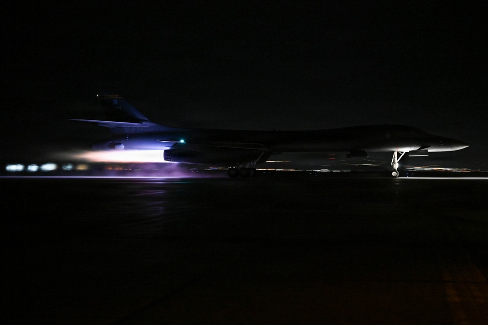 B-1B Lancers support Operation Epic Fury