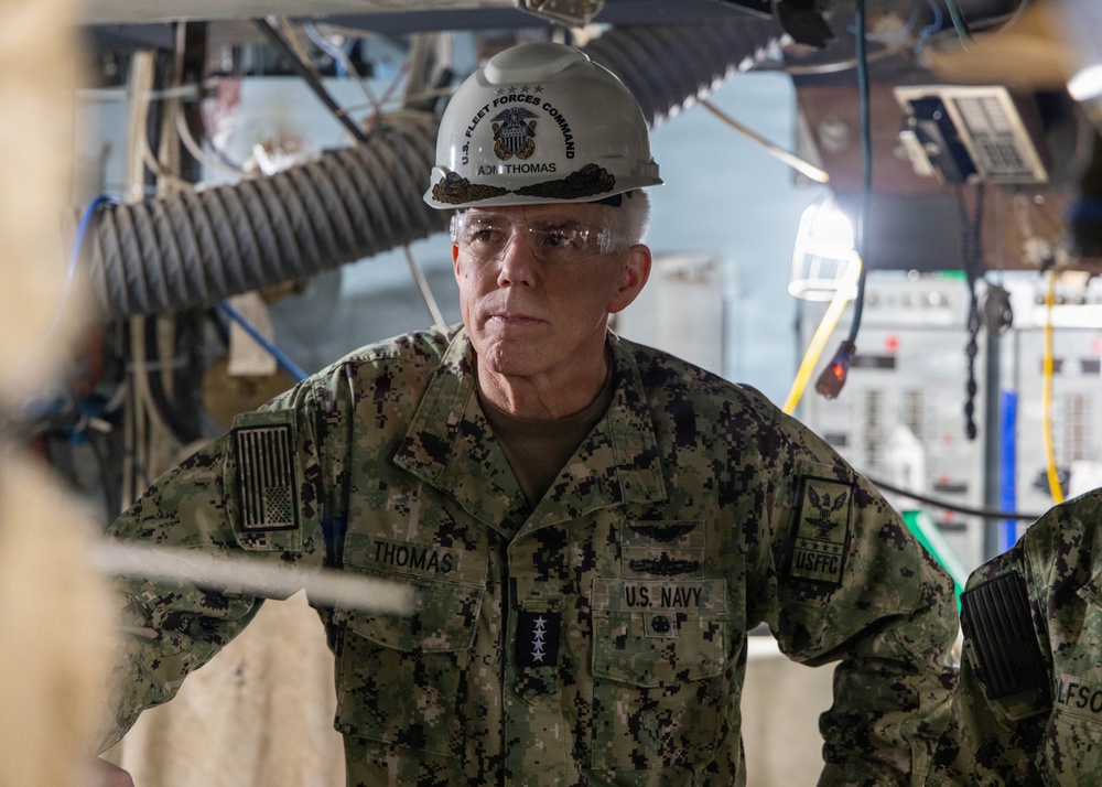 USFF Visit to USS Bataan (LHD 5) at General Dynamics NASSCO-Norfolk