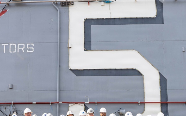 USFF Visit to USS Bataan (LHD 5) at General Dynamics NASSCO-Norfolk