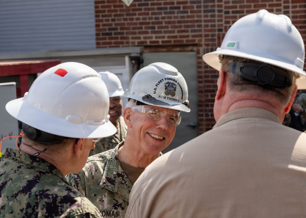 USFF Visit to USS Bataan (LHD 5) at General Dynamics NASSCO-Norfolk