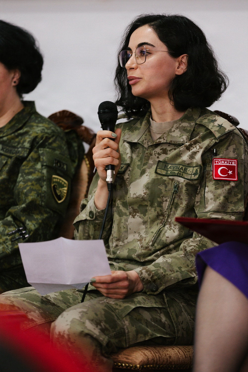 KFOR leaders participate in International Women’s Day panel in Pristina