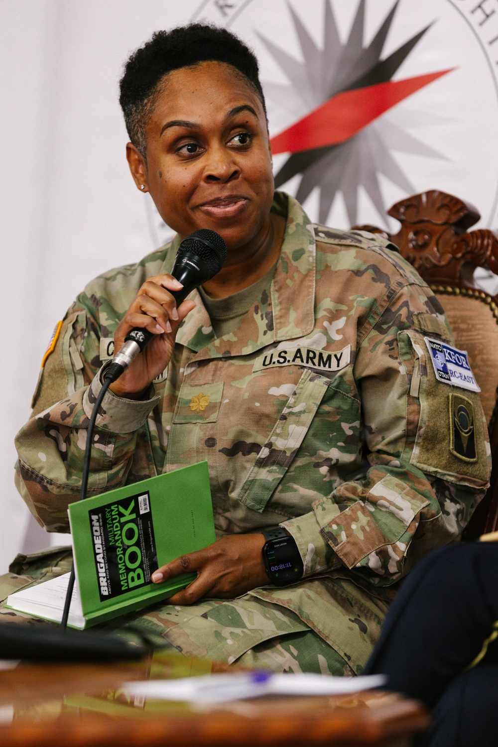 KFOR leaders participate in International Women’s Day panel in Pristina