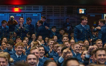 U.S. Coast Guard Academy Class of 2026 Billet Night