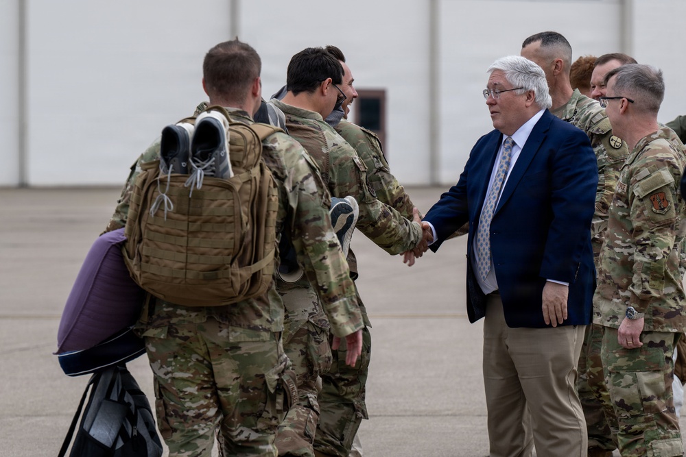 130th Airlift Wing Deployment Homecoming