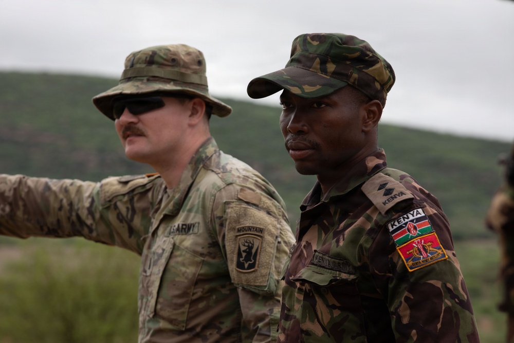 US, Kenya Defence Forces hone air-to-ground combat skills during Justified Accord 2026