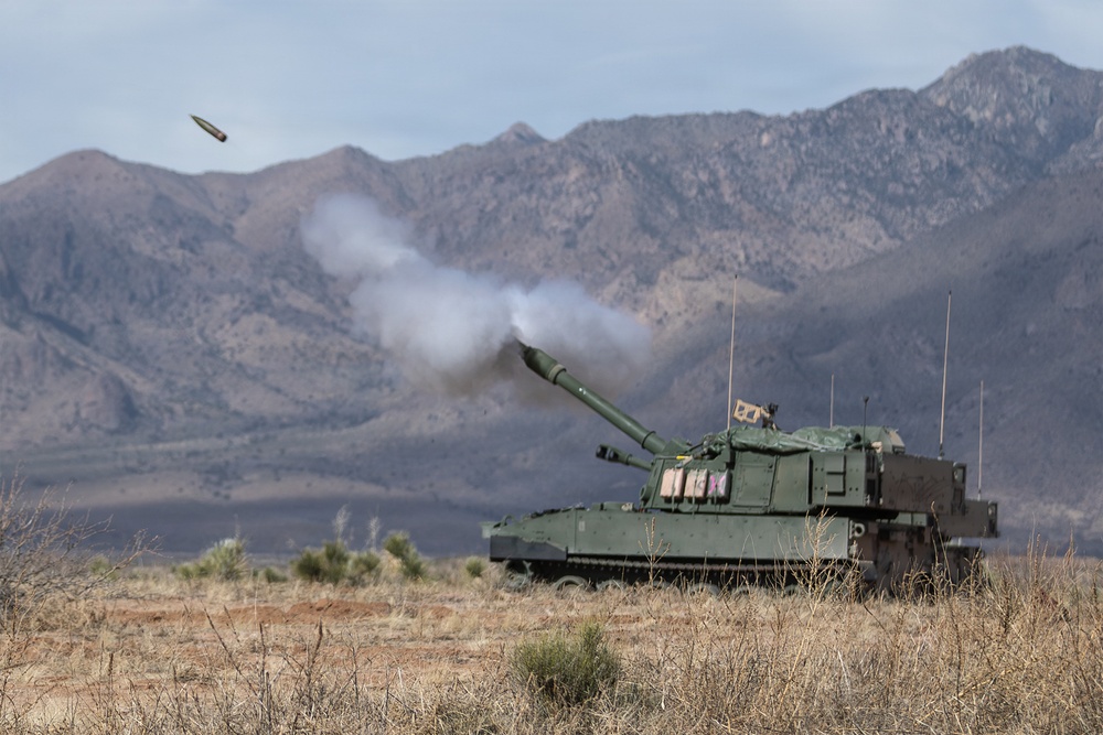 4-1 FA validates readiness during live-fire training with Army’s latest Paladin system