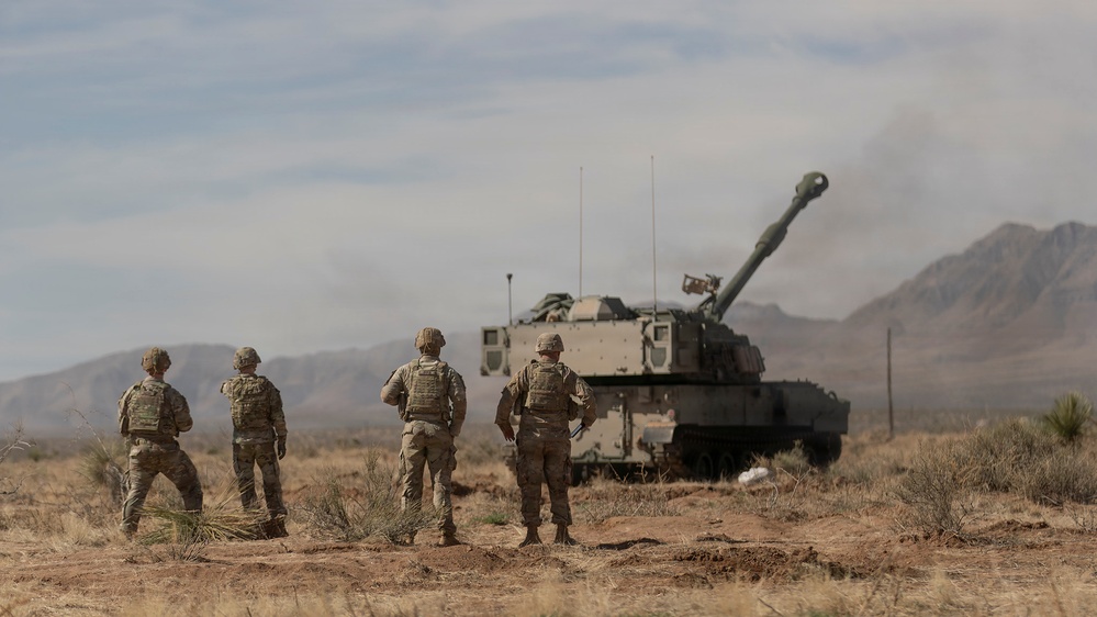 4-1 FA validates readiness during live-fire training with Army’s latest Paladin system