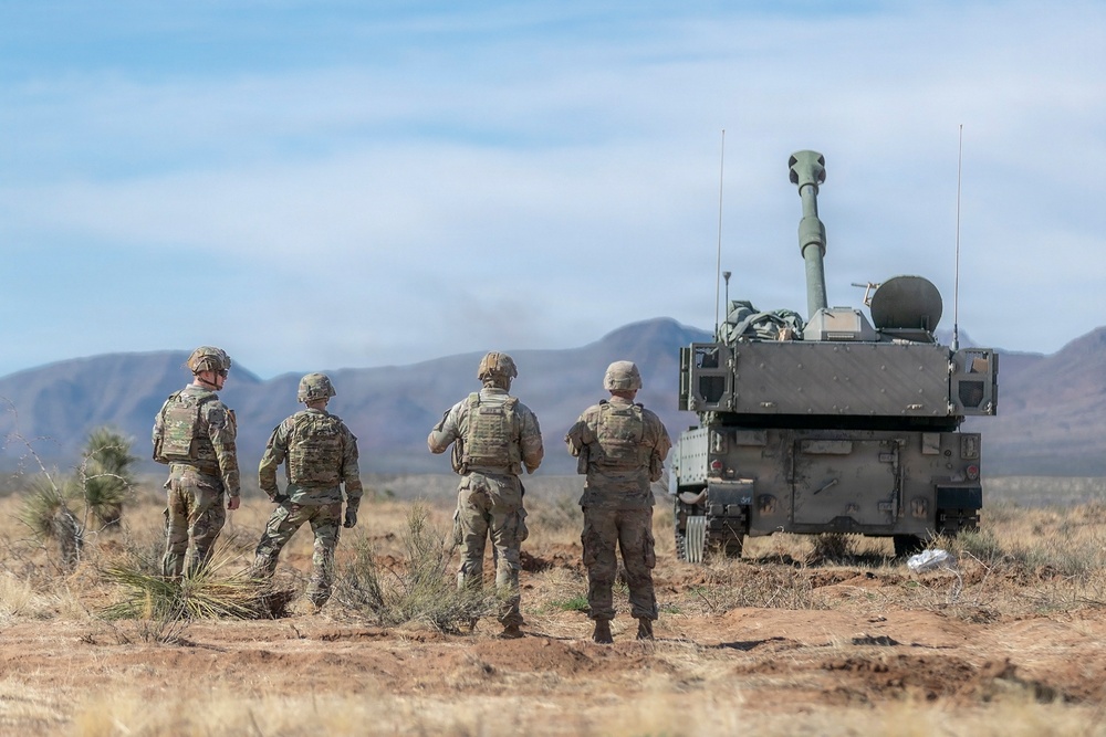 4-1 FA validates readiness during live-fire training with Army’s latest Paladin system