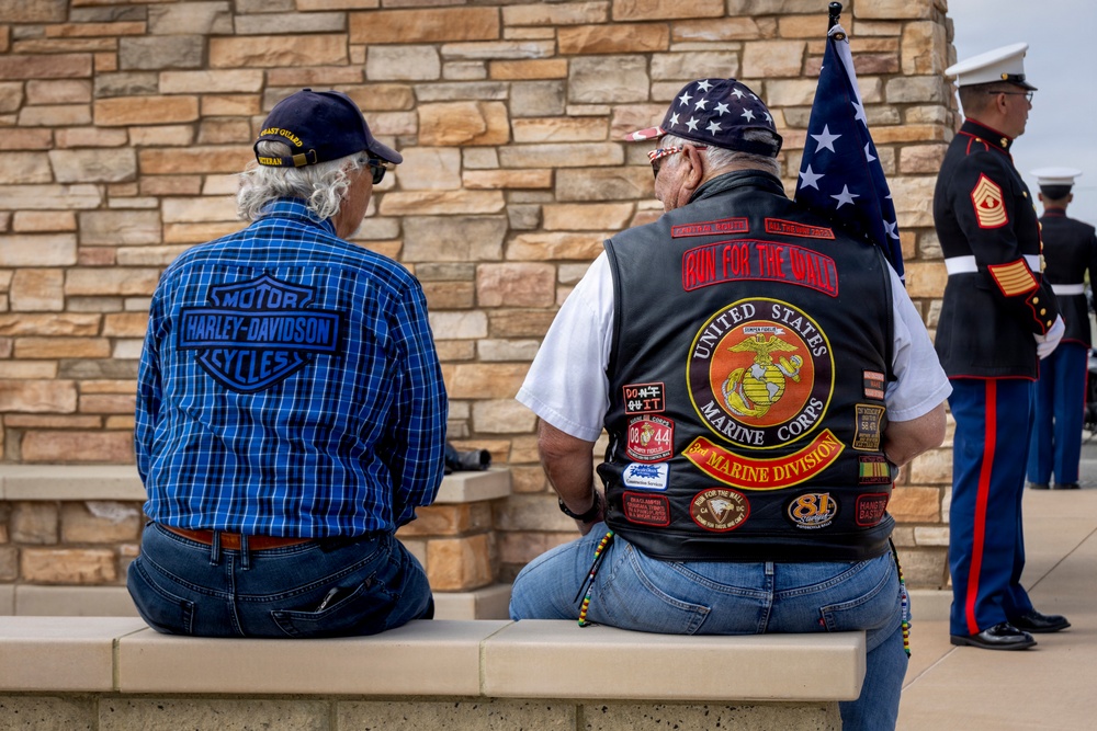 The Late MGySgt Juan Valdez’s Funeral Service At Miramar National Cemetery