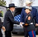 The Late MGySgt Juan Valdez’s Funeral Service At Miramar National Cemetery