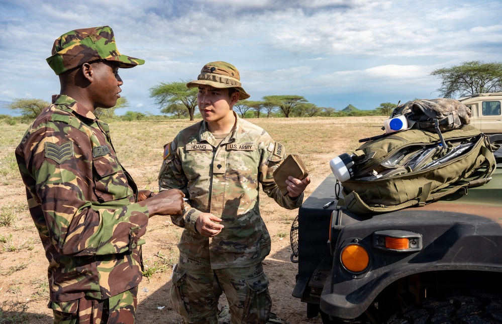 US, Kenya field artillery crews validate gunnery proficiency during JA26 Table V dry-fire training