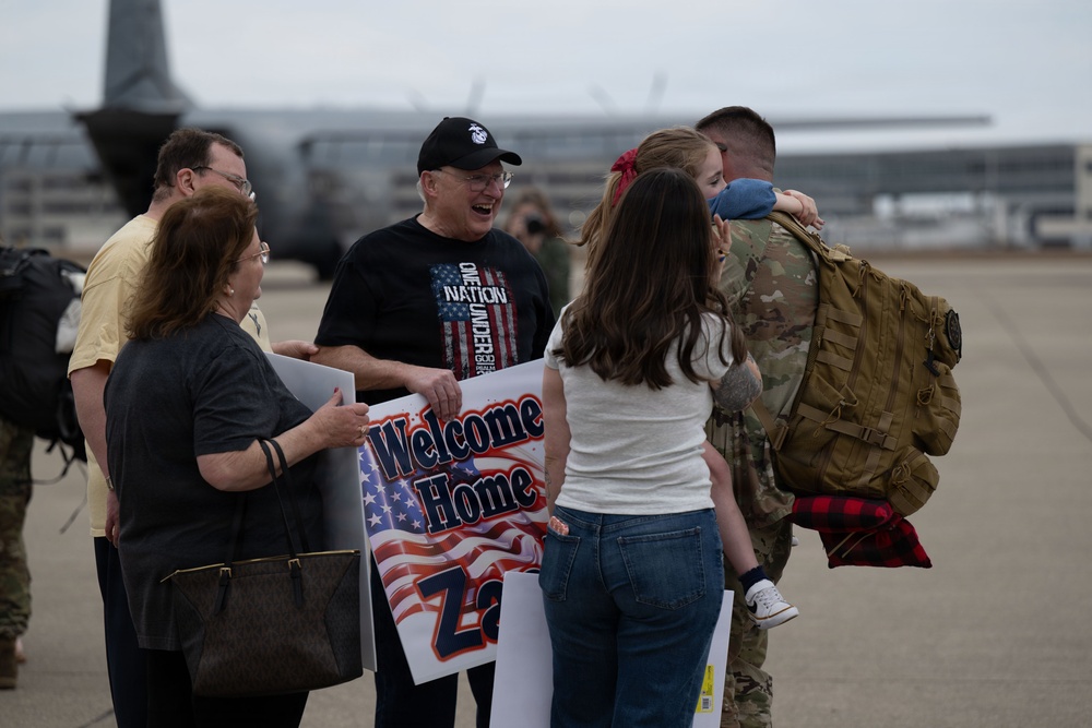 130th Airlift Wing Deployment Homecoming