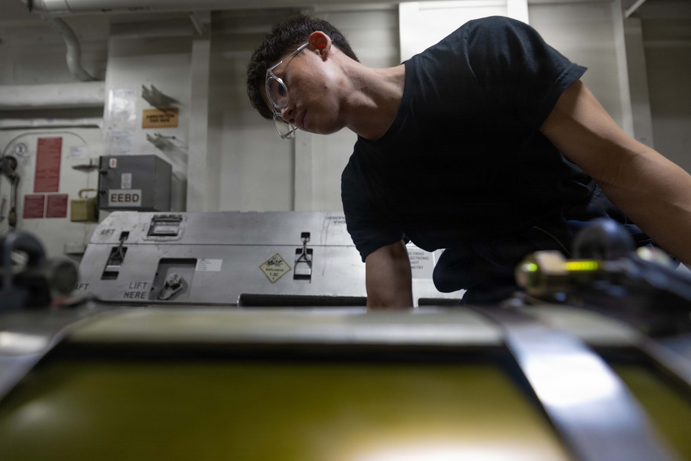 USS Spruance (DDG 111) supports Operation Epic Fury