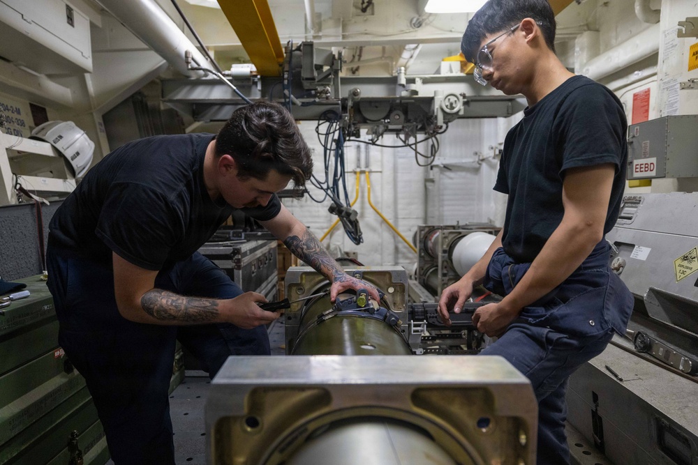 USS Spruance (DDG 111) supports Operation Epic Fury