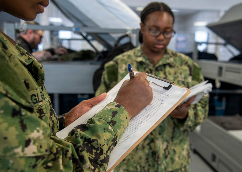 Dynamic Material Inspection at RTC