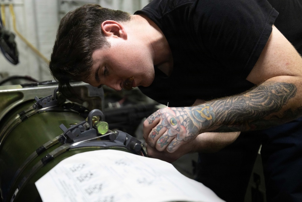 USS Spruance (DDG 111) supports Operation Epic Fury