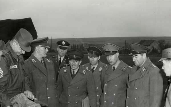 8th Infantry Division Hosts Iranians at Bad Kreuznach (8 MAR 1959)