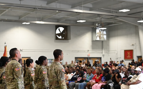 Standing in formation