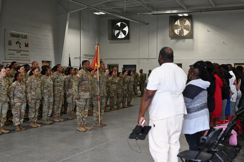Standing for National Anthem