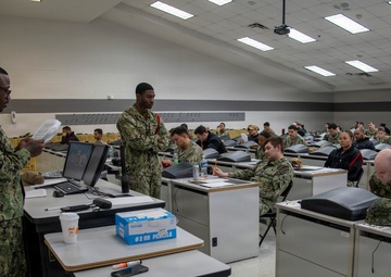 RTC Sailors take Navy-wide advancement exams