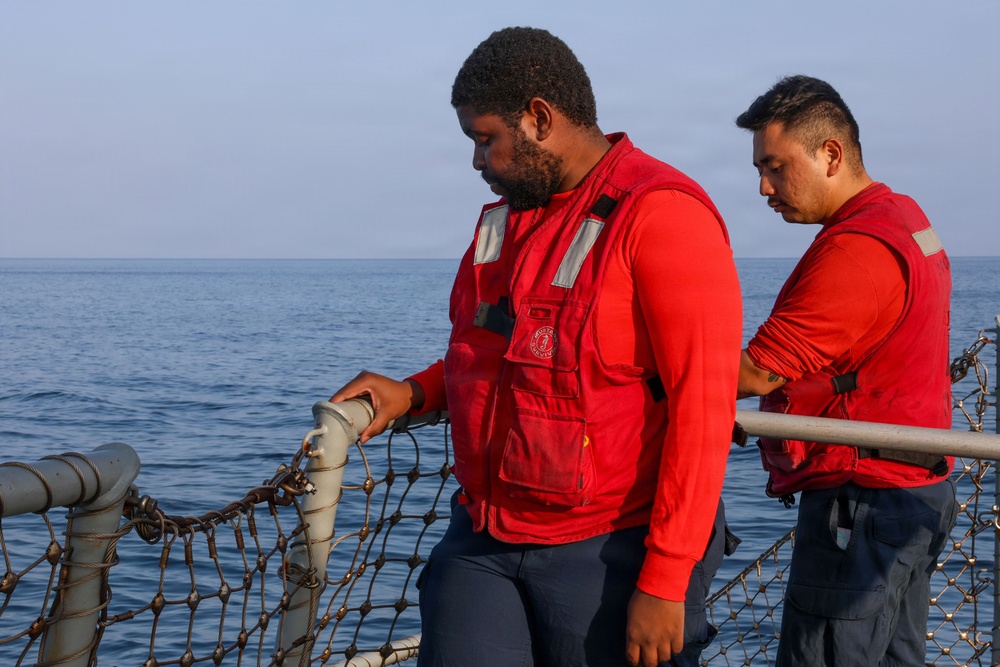 USS John Finn Conducts Flight Quarters in support of Operation Epic Fury