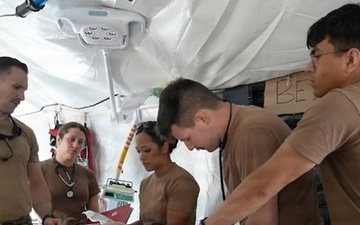 Expeditionary Medical Facility Kilo proves readiness for combat operations, global medical response