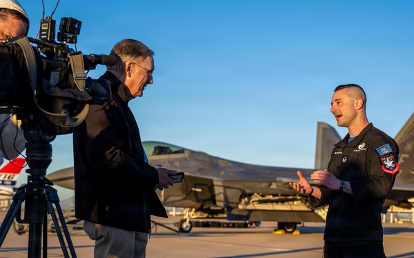 F-35A Demonstration Team Performs at Heritage Flight Training Course