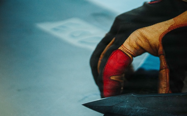 US Navy, Air Force EOD technicians conduct airfield clearance drill