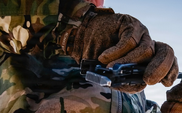 US Navy, Air Force EOD technicians conduct airfield clearance crill