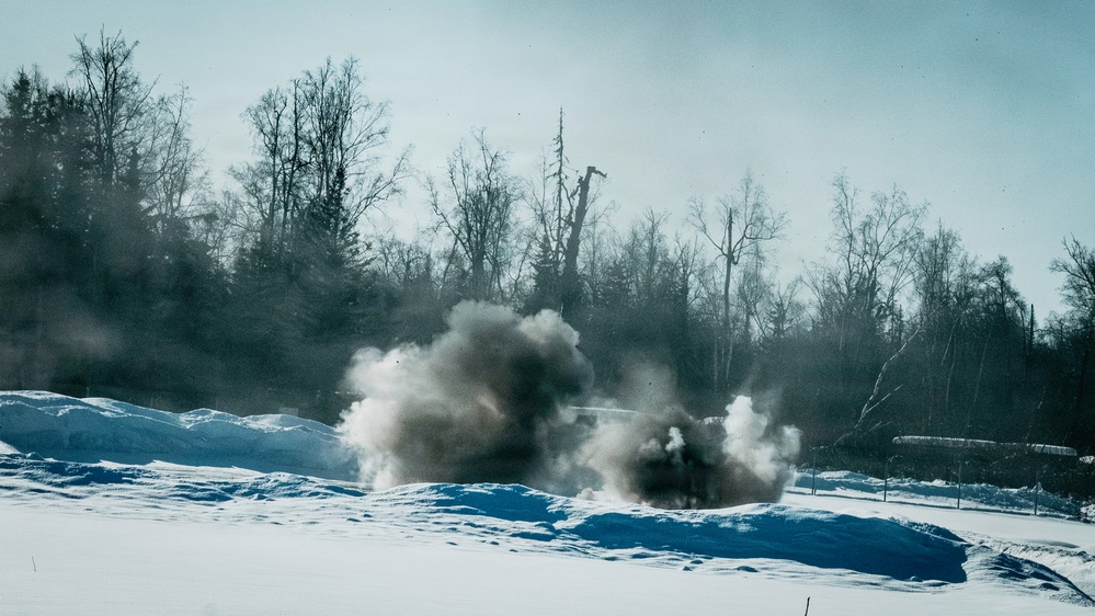 US Navy, Air Force EOD technicians conduct airfield clearance drill