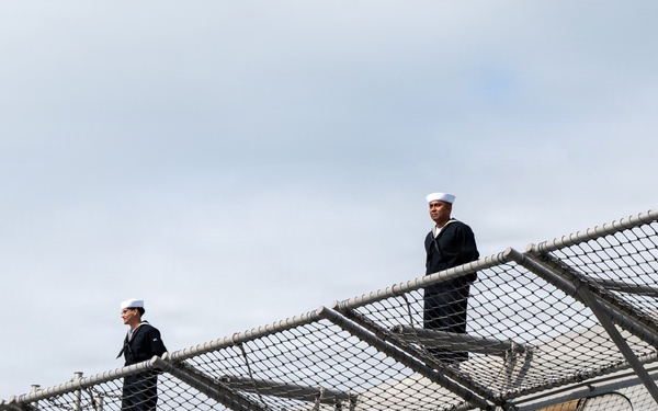USS Cincinnati (LCS 20) Returns to its Homeport of Naval Base San Diego