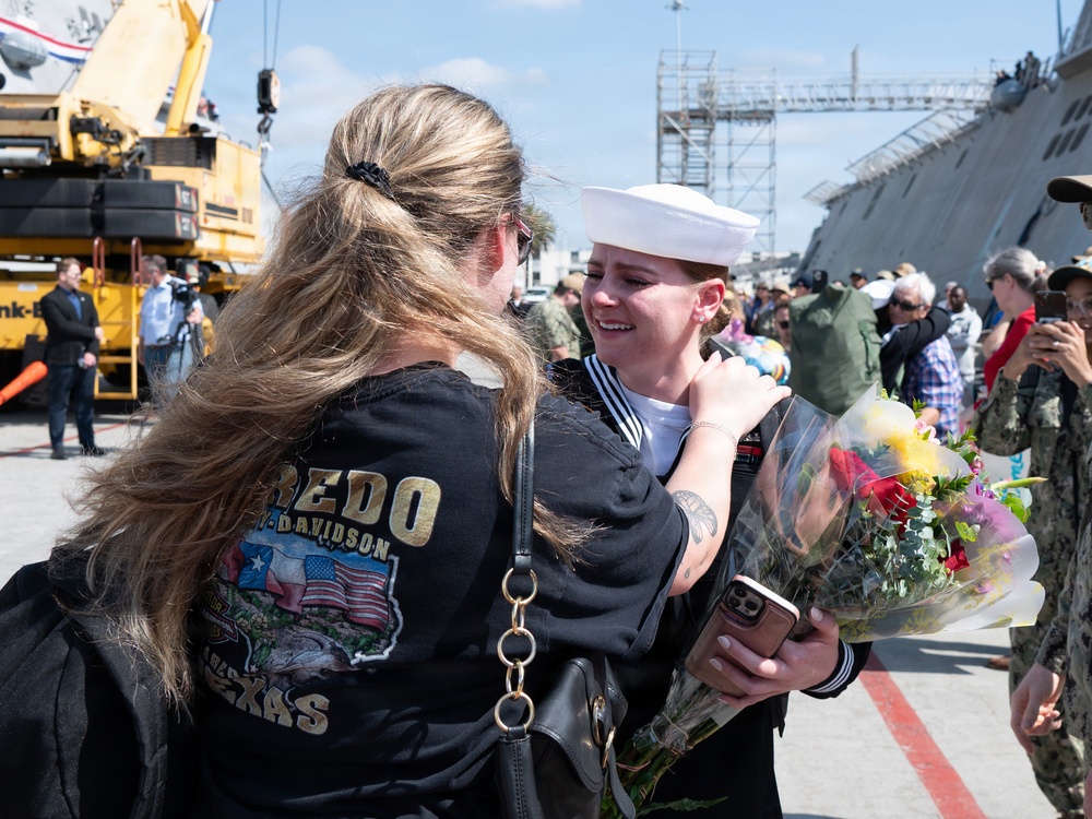 USS Cincinnati (LCS 20) Returns to its Homeport of Naval Base San Diego