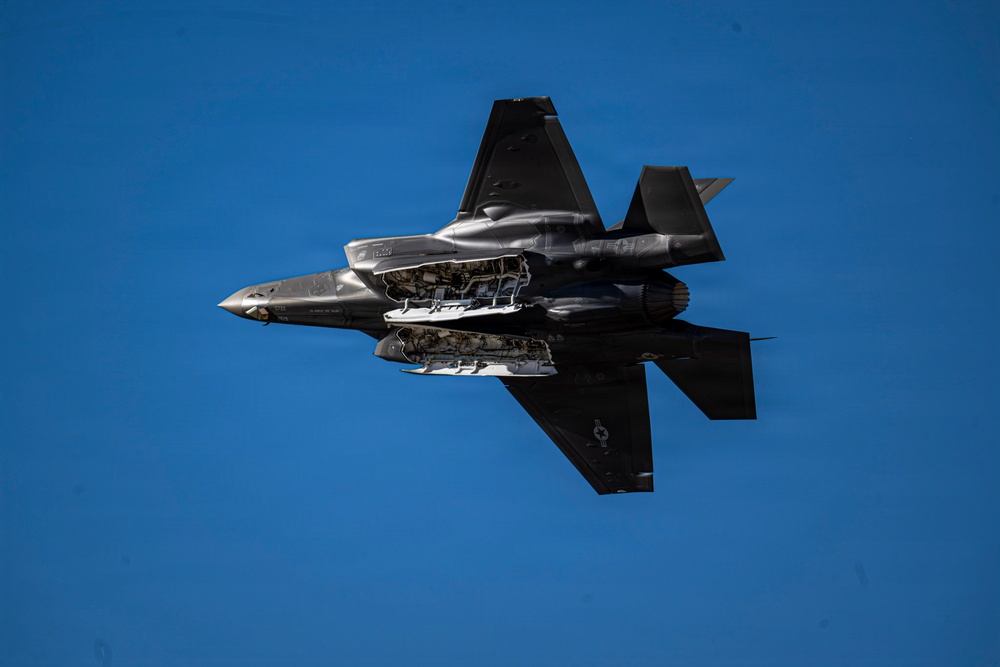 F-35A Demonstration Team Performs at Heritage Flight Training Course