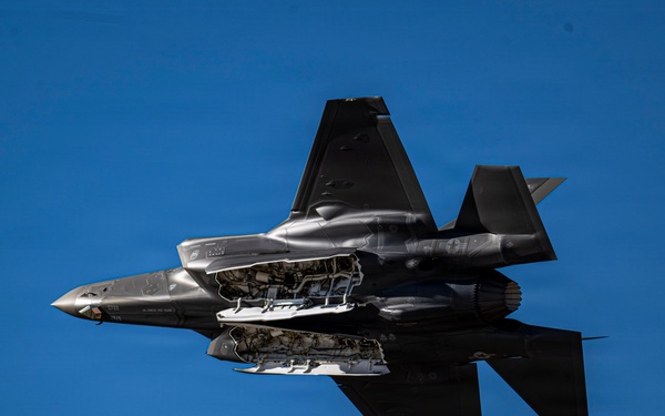 F-35A Demonstration Team Performs at Heritage Flight Training Course