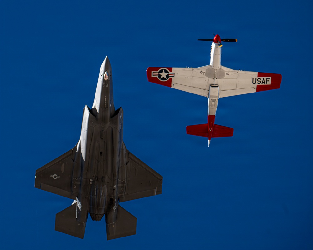 F-35A Demonstration Team Performs at Heritage Flight Training Course