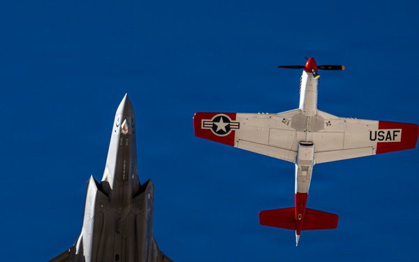 F-35A Demonstration Team Performs at Heritage Flight Training Course