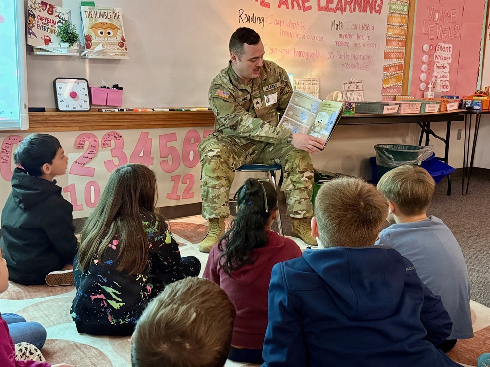 Munson Celebrates Reading with Bradley Elementary Students During Read Across America