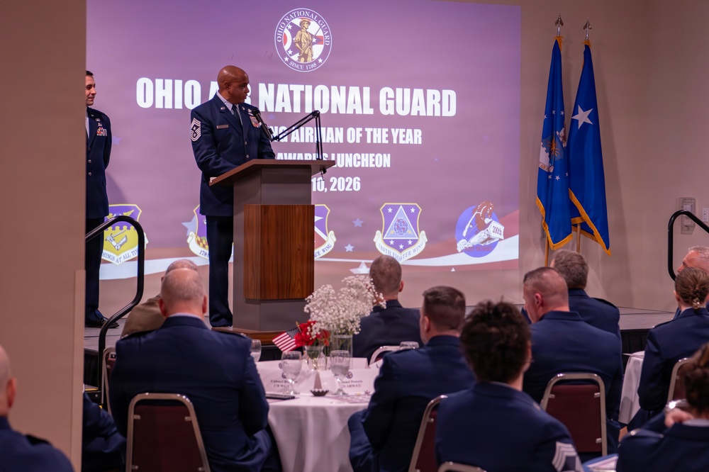 Ohio Air National Guard honors 2026 Outstanding Airmen of the Year