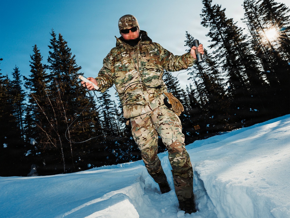 US Navy, Air Force EOD technicians dispose of UXO