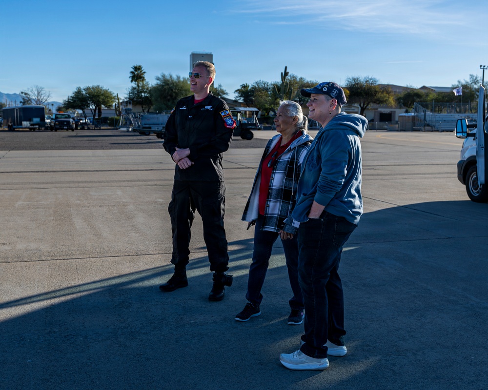 F-35A Demo Team Flying Multi-Ship Formations at HFTC