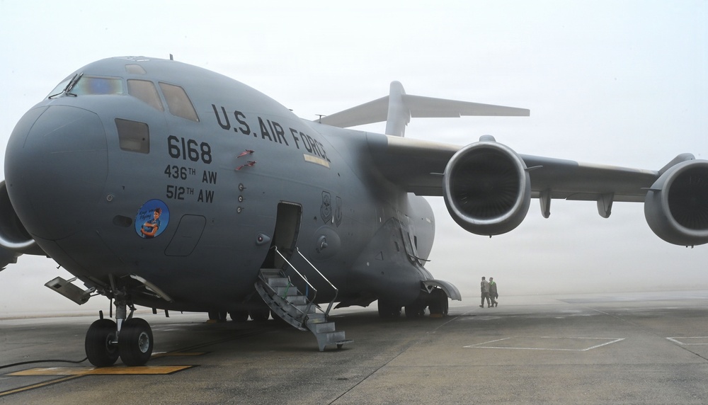 C-17 Globemaster III  at Dover Air Force Base
