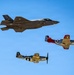 F-35A Demo Team Flying Multi-Ship Formations at HFTC