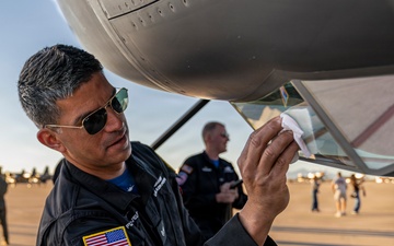 F-35A Demo Team Flying at HFTC